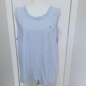 Nautica split back sleeveless top